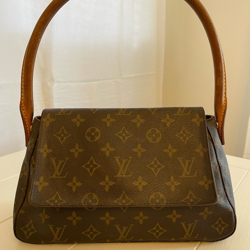 Louis Vuitton Looping Mini Semi-shoulder One-shoulder Handbag M51147 Monogram